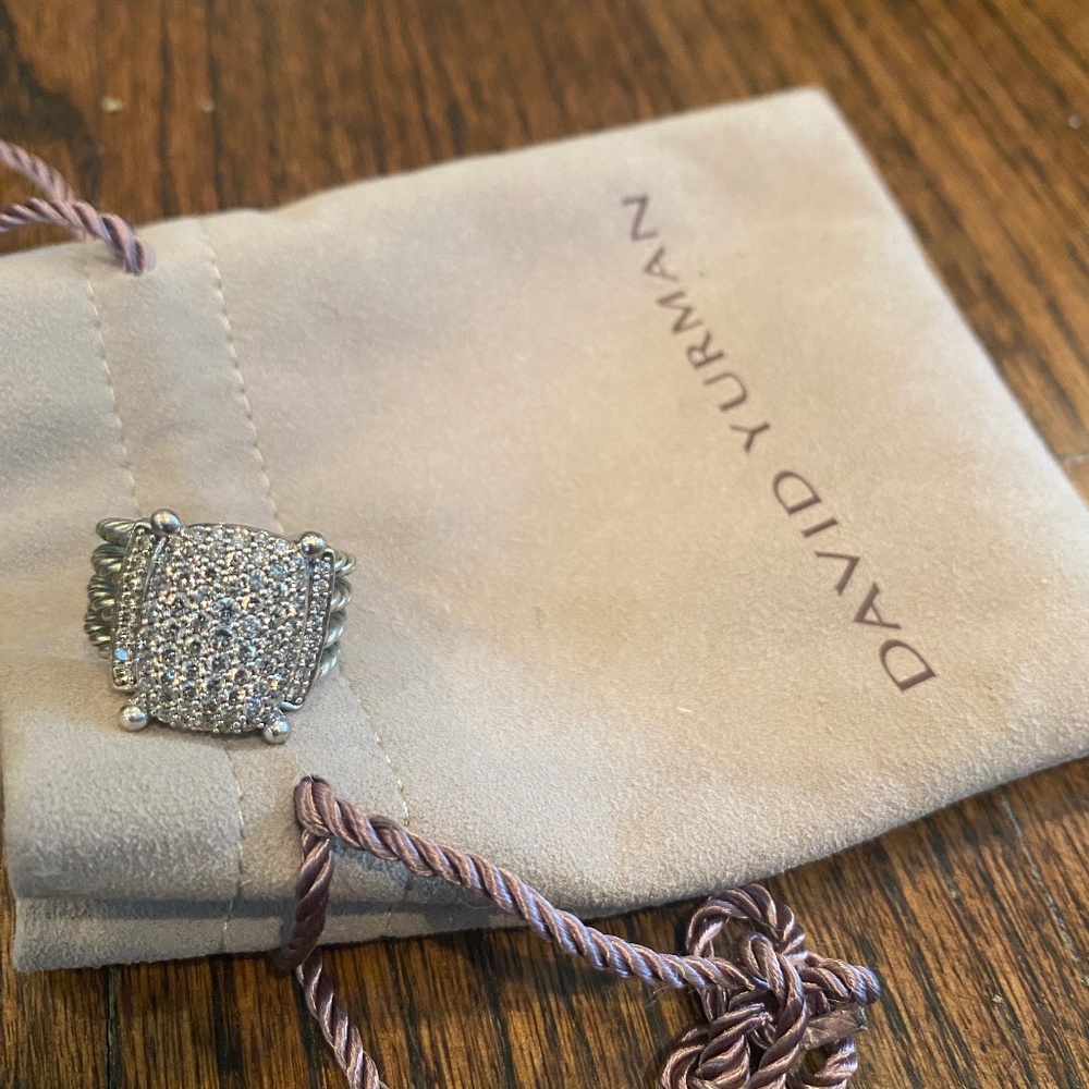David Yurman Diamond Wheaton Ring